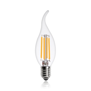 หลอดไส้LED-candle-filament-ปลายเปลว-E14-3w