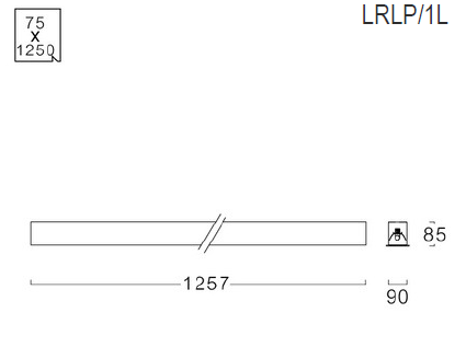 ขนาดโคม-LRLP-1L