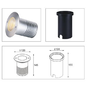 Drawing-ไฟฝังพื้น-UPLIGHT-LED-ING-120-15W