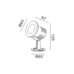 Drawing-SUW-7WW LED 7W