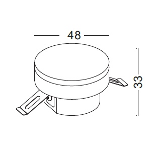 Drawing ไฟบันได ไฟทางเดิน LED 1w รุ่น SHADOW