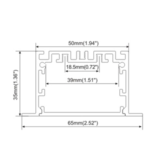 ขนาดรางไฟled-type-G1