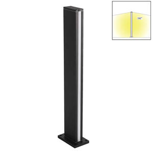 ไฟเสาสนาม-Bollard-light-JEDI-LED-12W