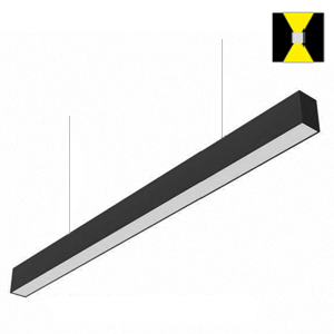 ไฟห้อย-Linear-pendant-light-BLADE-C-LED-2x30W-แสงส่องขึ้นและลง